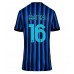 Inter Milan Davide Frattesi #16 Hemma matchtröja Dam 2025-26 Kortärmad Billigt